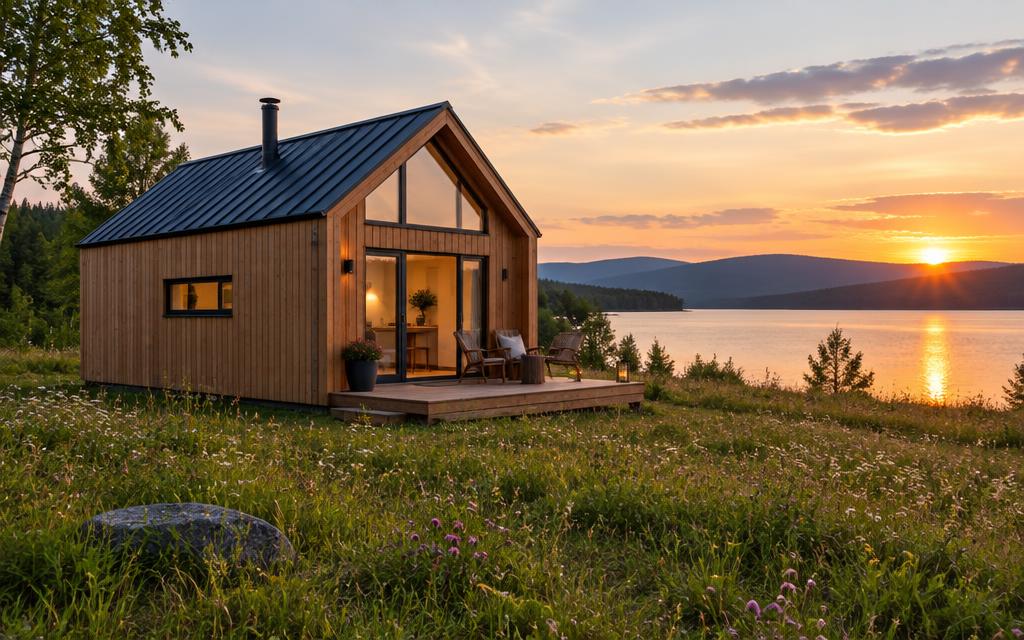 25 m² au bord du lac : ils ont tout vendu pour vivre dans une tiny house